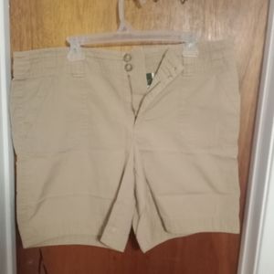 Eddie Bauer  Shorts Khaki Size 16